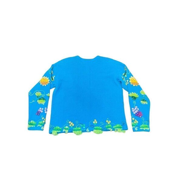 1990s Y2K VINTAGE JANE’S CLOSET DESIGN OPTIONS Embellished Fruit Sequin Embroide - Picture 2 of 6